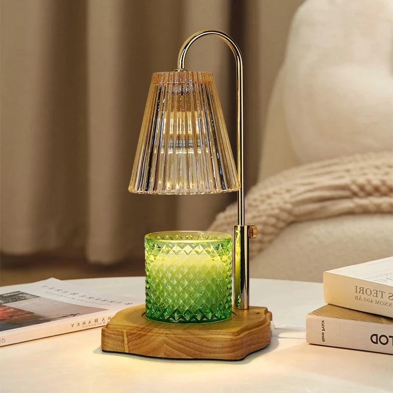 Luxury BAILI Wax Melt Warmer: Dial Switch & Timer Control