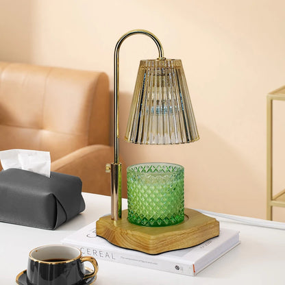 Luxury BAILI Wax Melt Warmer: Dial Switch & Timer Control