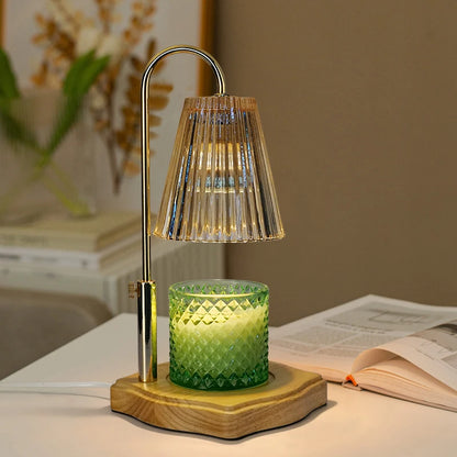 Luxury BAILI Wax Melt Warmer: Dial Switch & Timer Control
